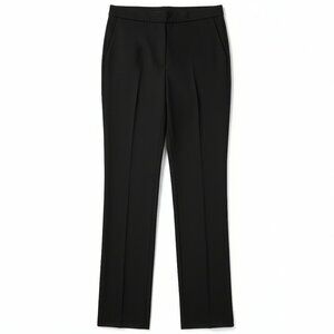 Lawrence Zarian Pull On Straight Leg Black Knit Stretch Pants Size M